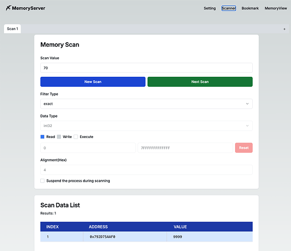 MemoryScanner